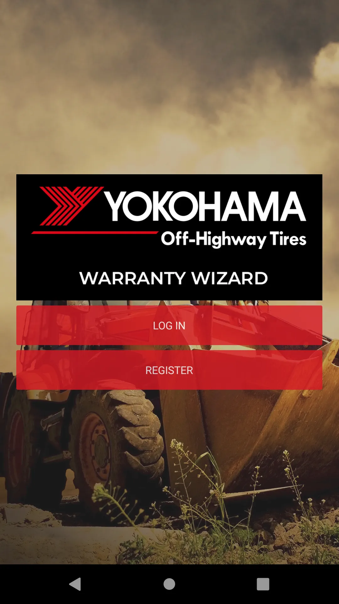 Yokohama OHT Warranty Wizard | Indus Appstore | Screenshot