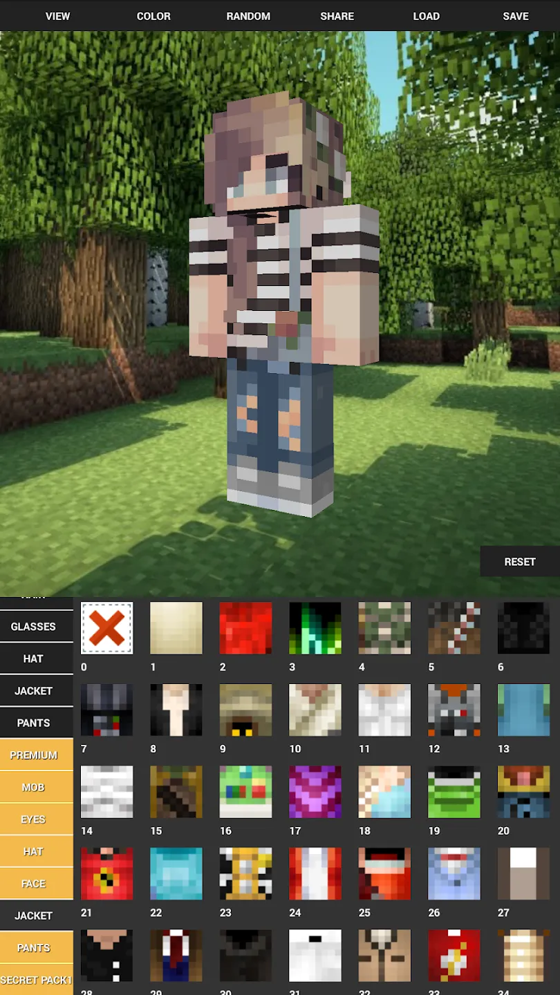 Custom Skin Creator Minecraft | Indus Appstore | Screenshot