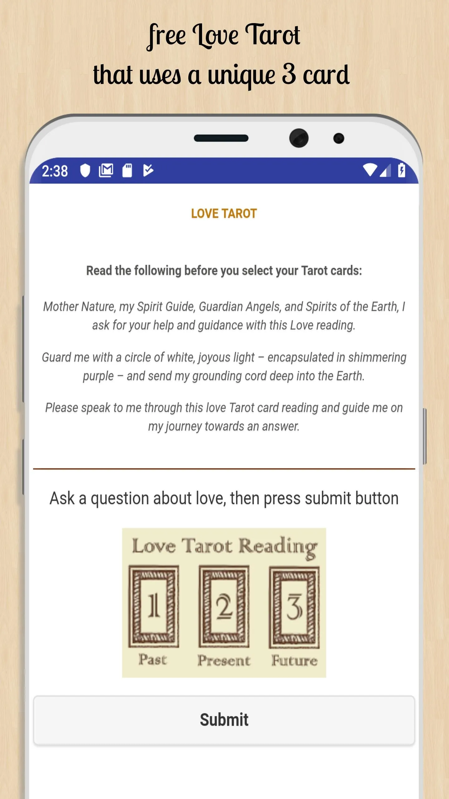 Love Tarot | Indus Appstore | Screenshot