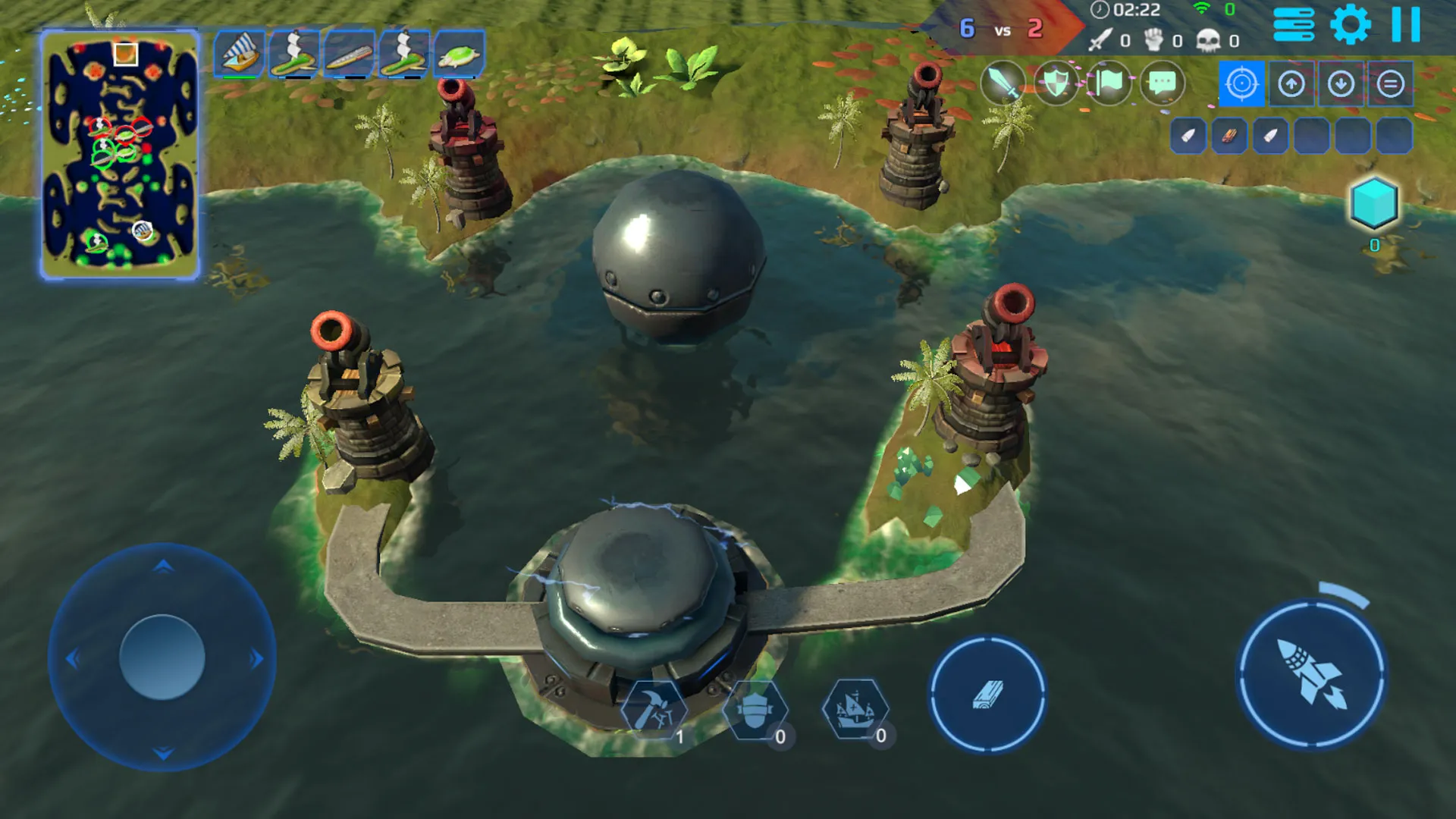 Sea War 5v5 | Indus Appstore | Screenshot