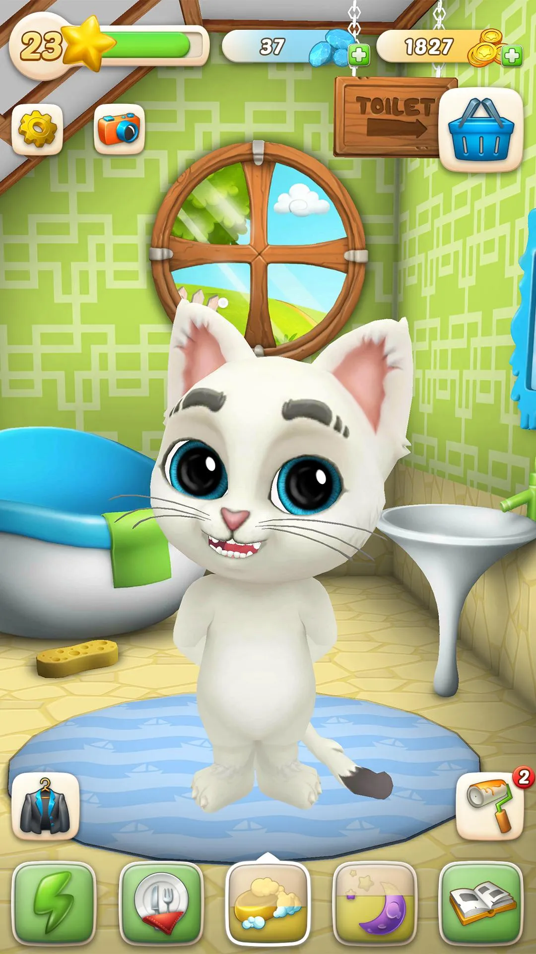 Oscar the Cat - Virtual Pet | Indus Appstore | Screenshot