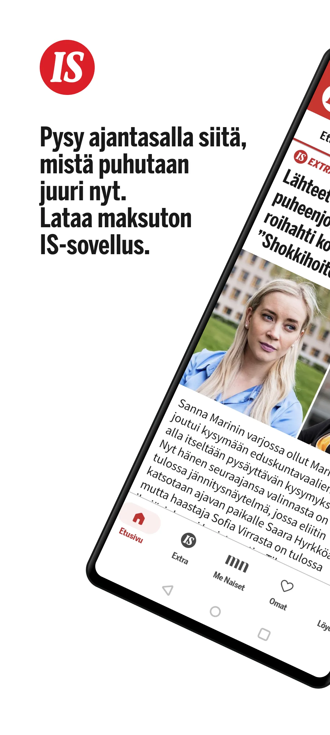 IS – Ilta-Sanomat | Indus Appstore | Screenshot