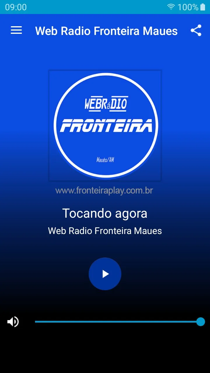 Web Rádio Fronteira - Maués/AM | Indus Appstore | Screenshot