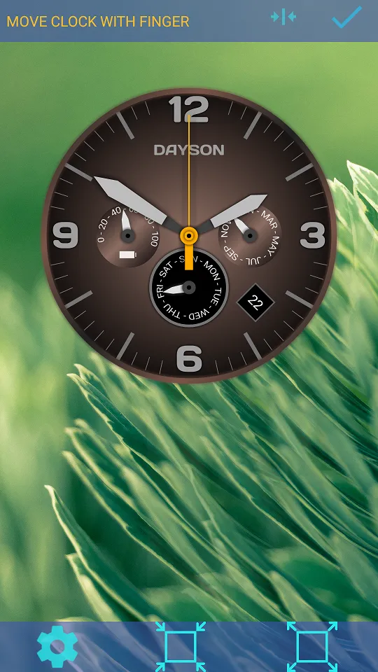 Analog Clock Live Wallpaper | Indus Appstore | Screenshot