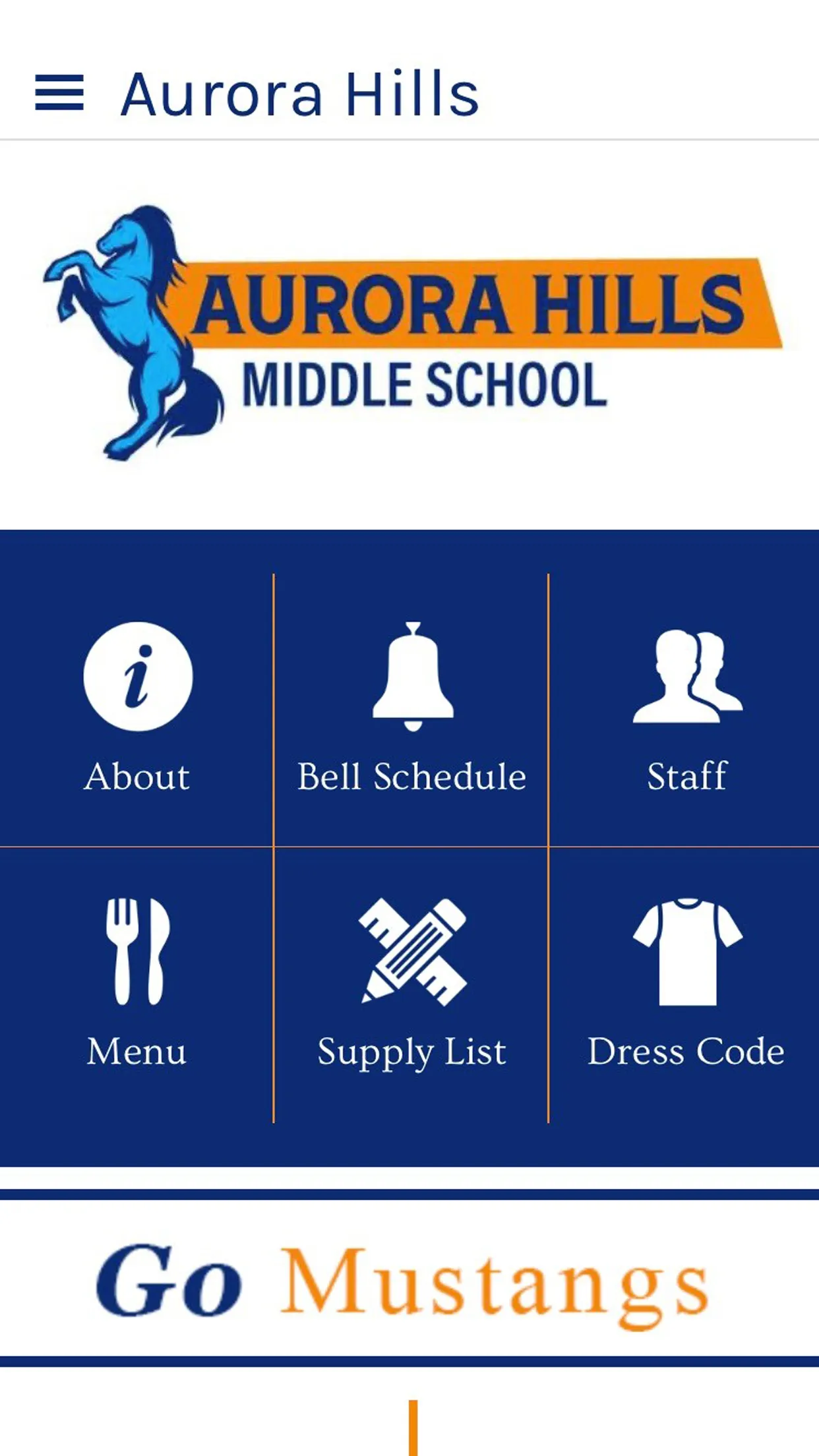 Aurora Hills Middle School | Indus Appstore | Screenshot