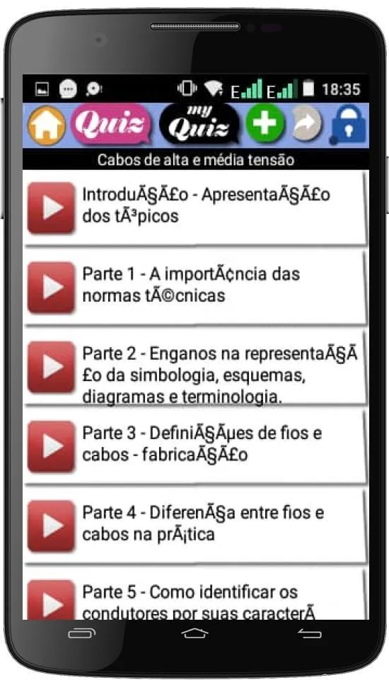 Curso Eletrotécnico (português | Indus Appstore | Screenshot