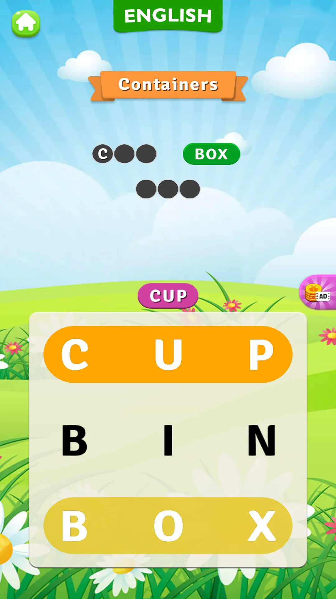 English Learning Word Search | Indus Appstore | Screenshot