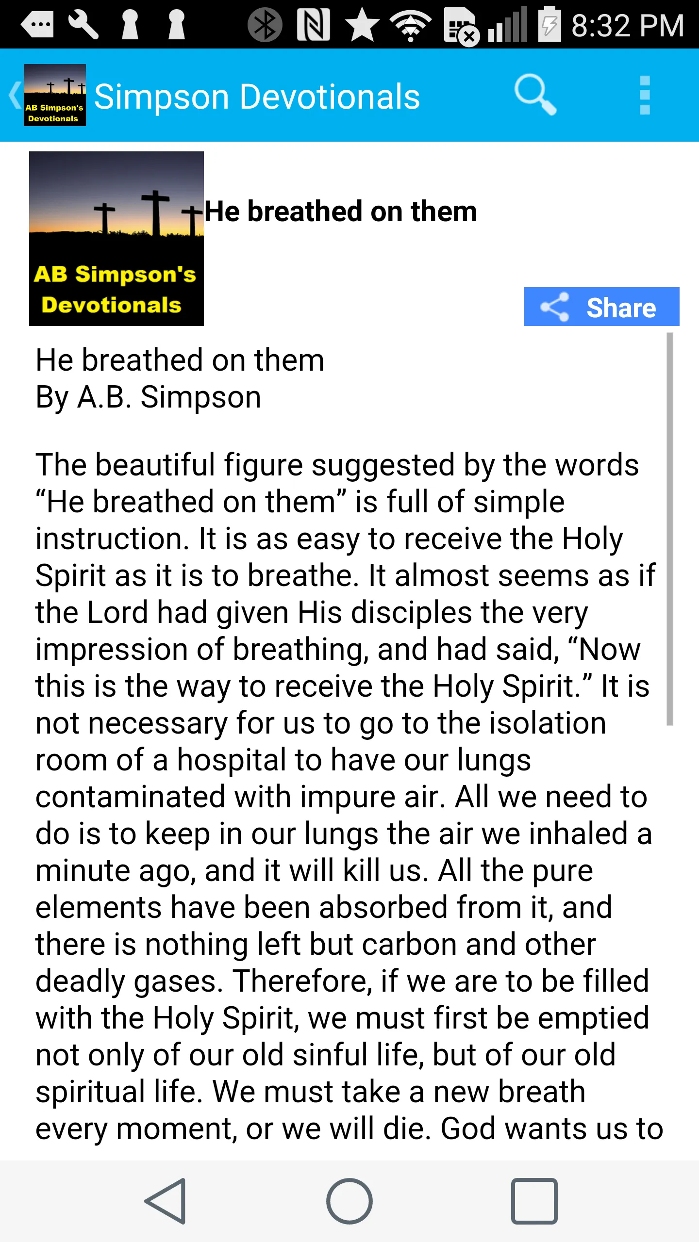 Daily Devotionals - Simpson's | Indus Appstore | Screenshot