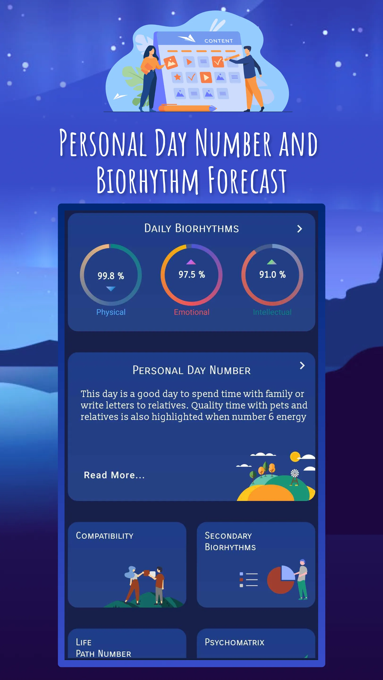 Numerology & Biorhythm meaning | Indus Appstore | Screenshot