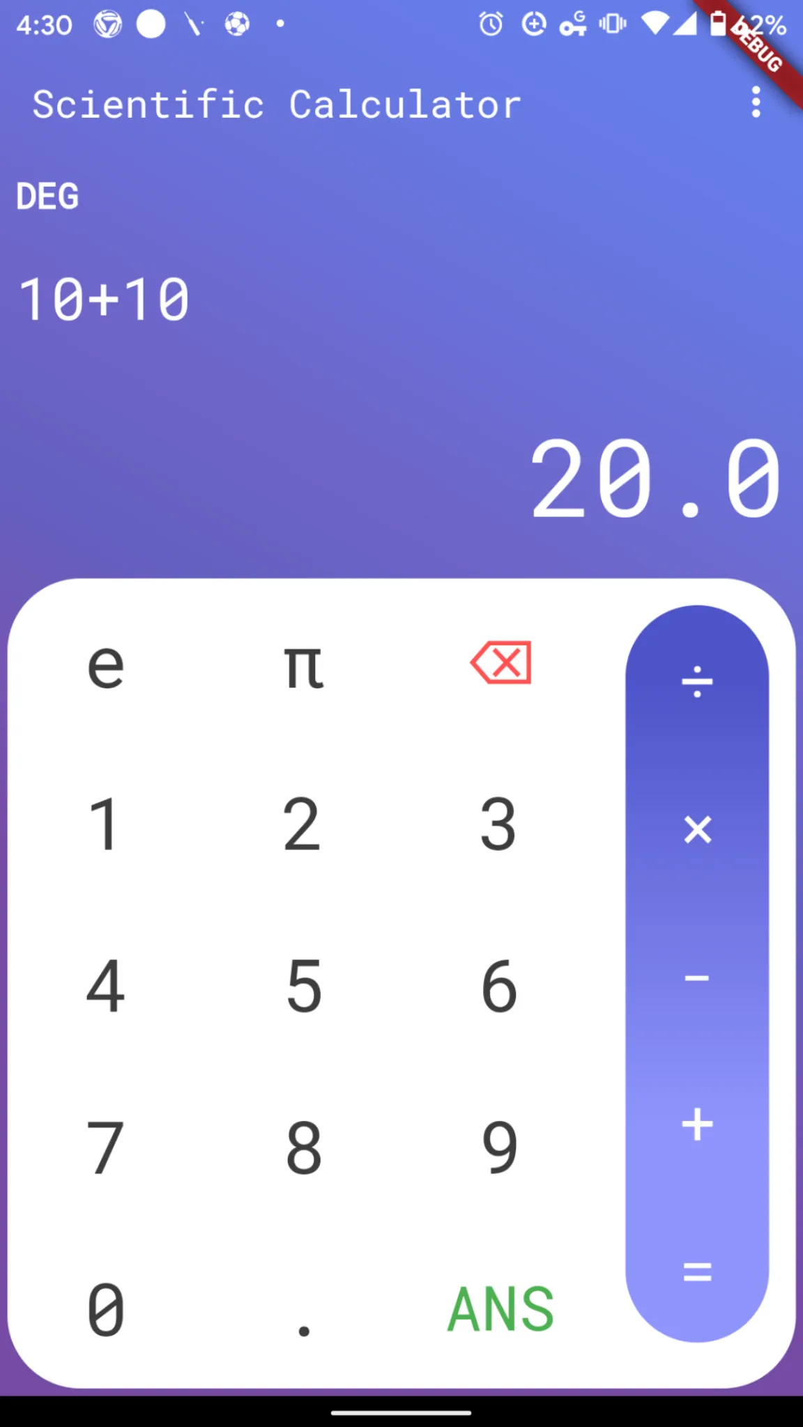 Simple Scientific Calculator | Indus Appstore | Screenshot