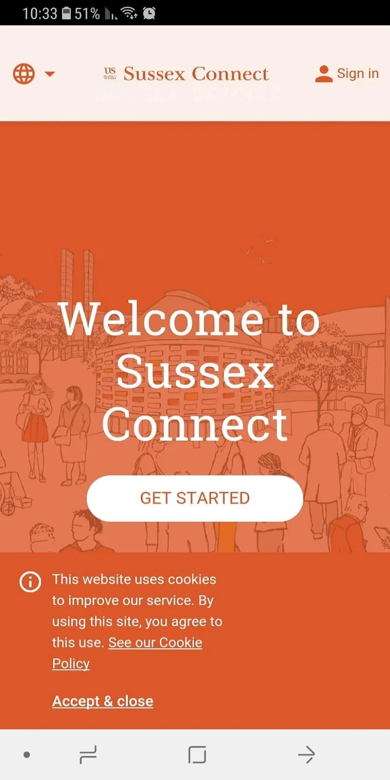 Sussex Connect | Indus Appstore | Screenshot