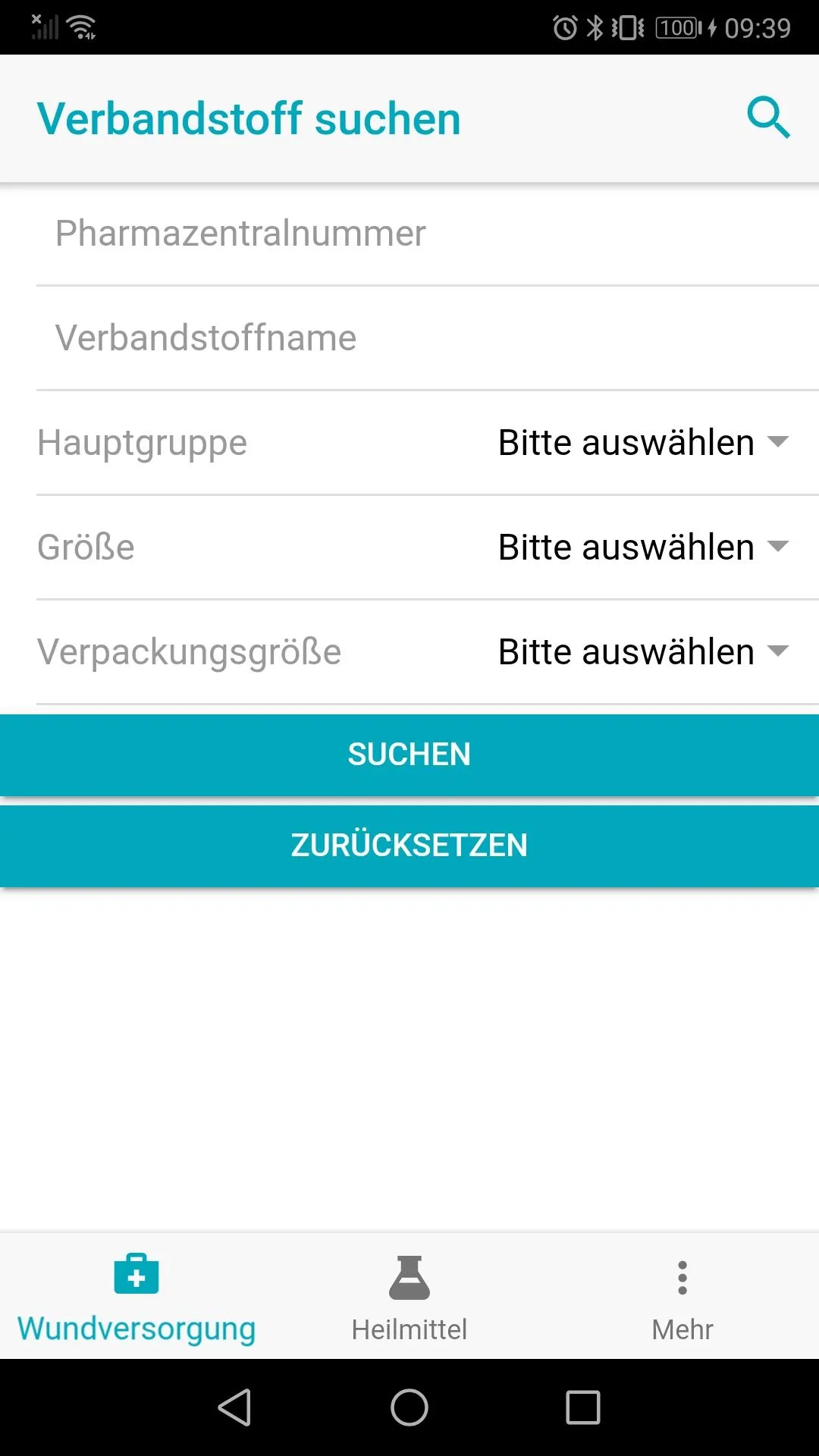 Ökotool Wundversorgung der ÖGK | Indus Appstore | Screenshot