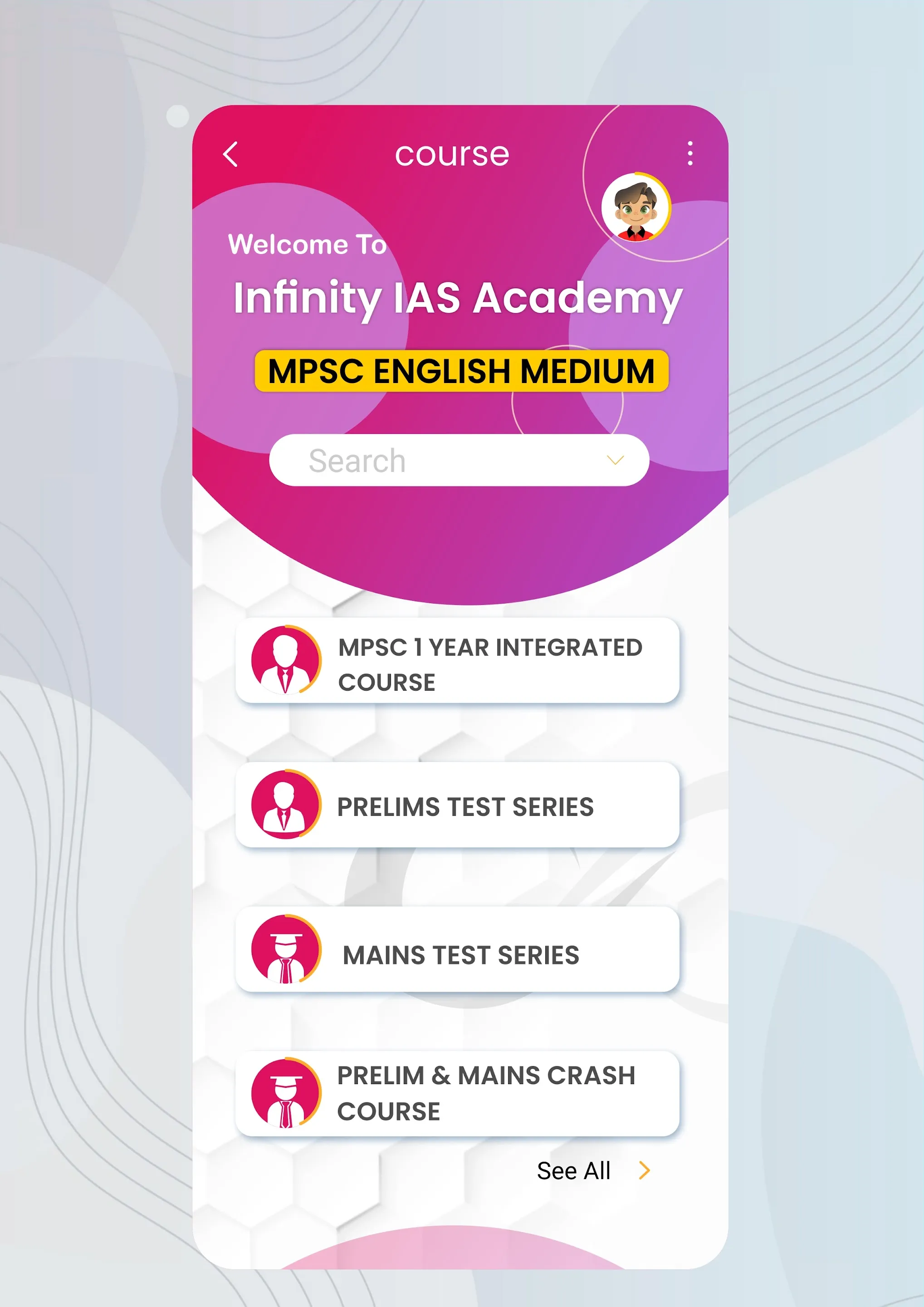 Infinity IAS Academy | Indus Appstore | Screenshot