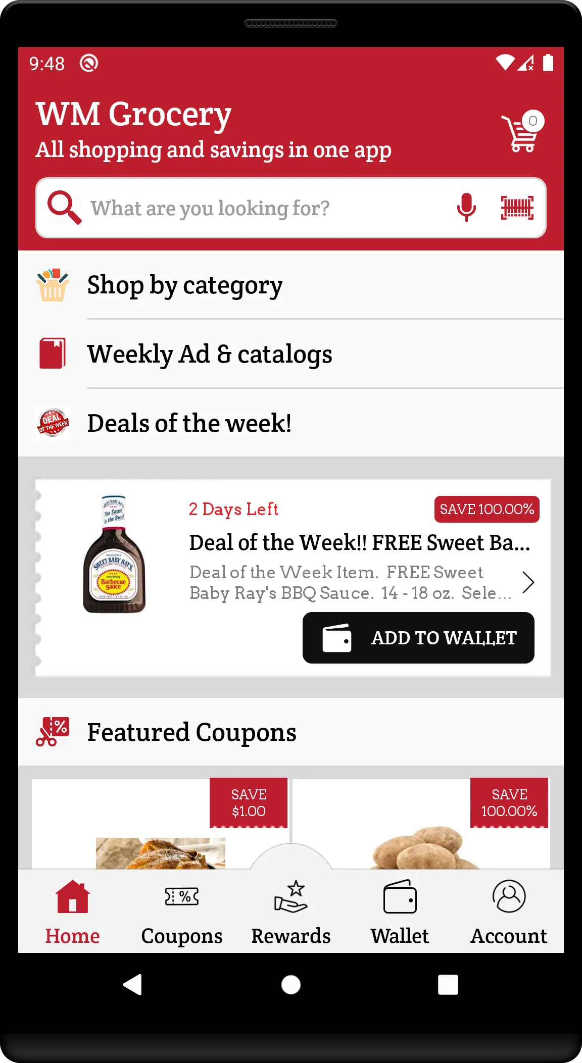 WM Grocery | Indus Appstore | Screenshot