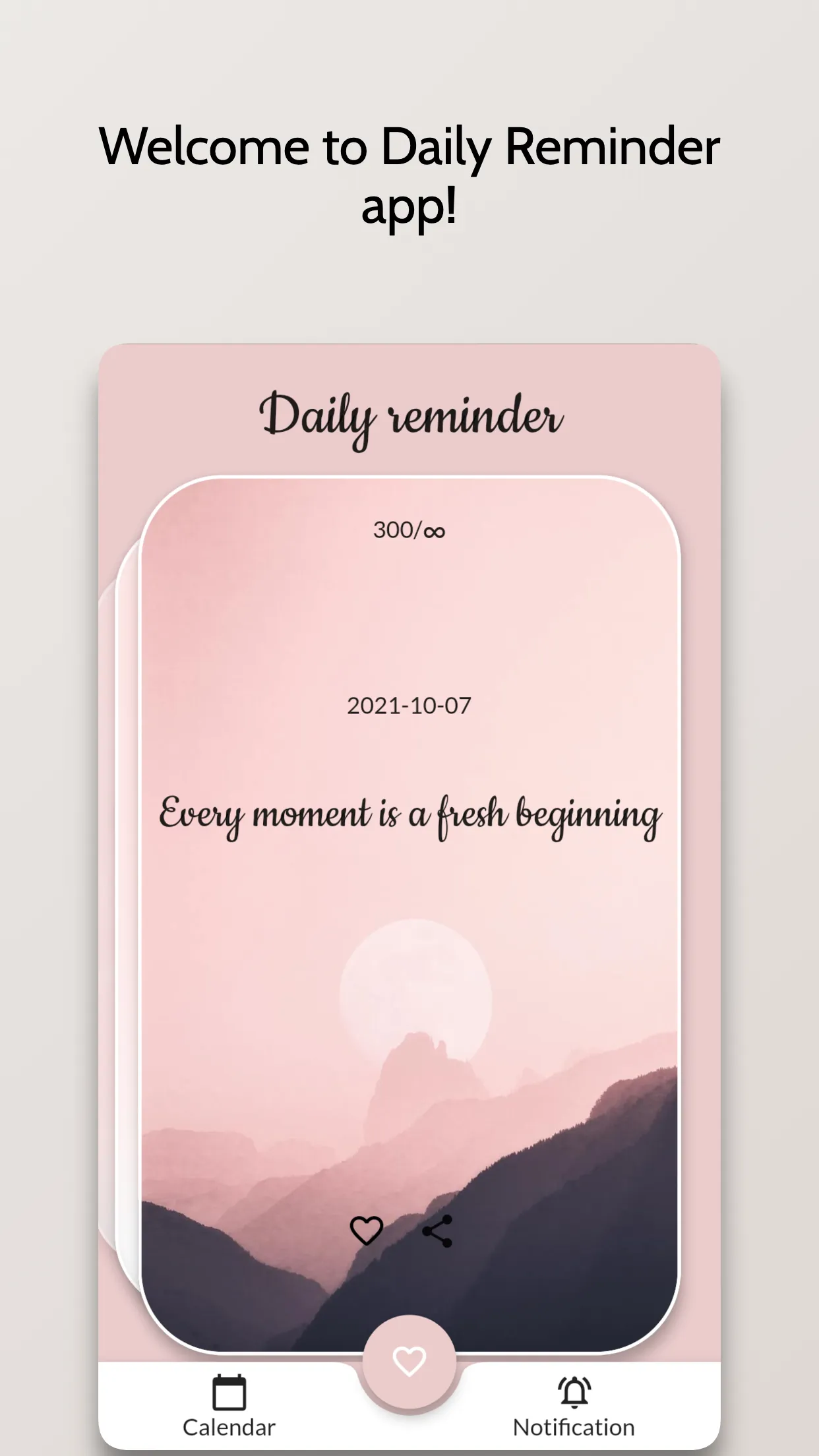 Daily Reminder - Happy Mind, H | Indus Appstore | Screenshot