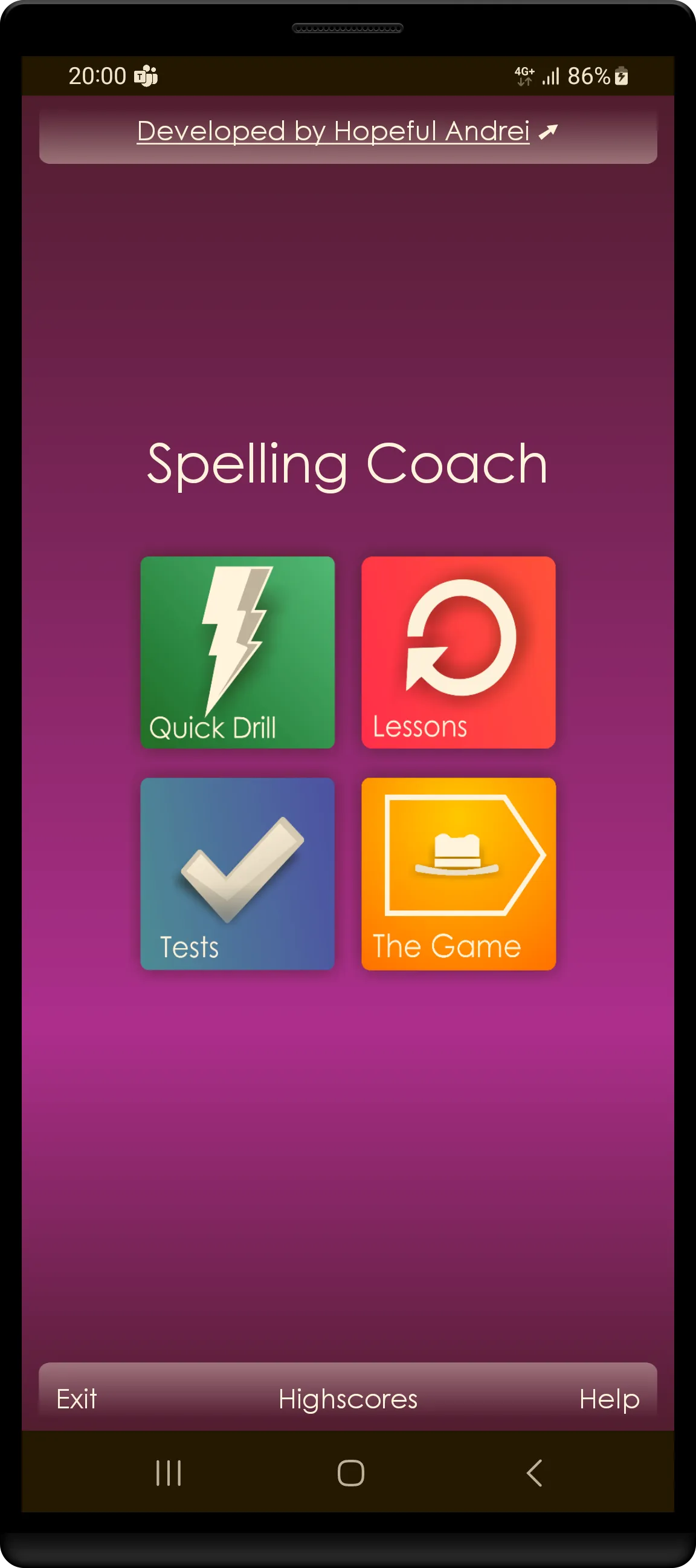 Spelling Coach | Indus Appstore | Screenshot