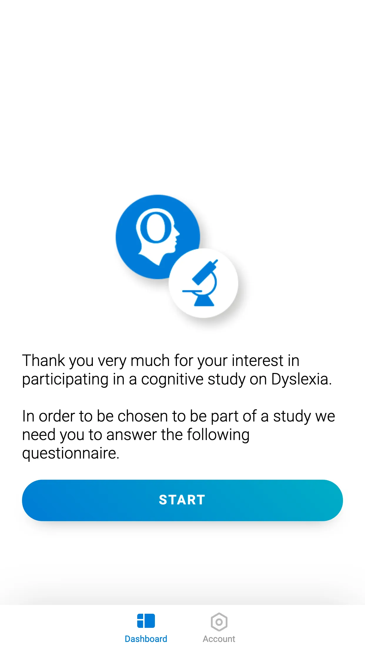 Dyslexia - Cognitive Research | Indus Appstore | Screenshot