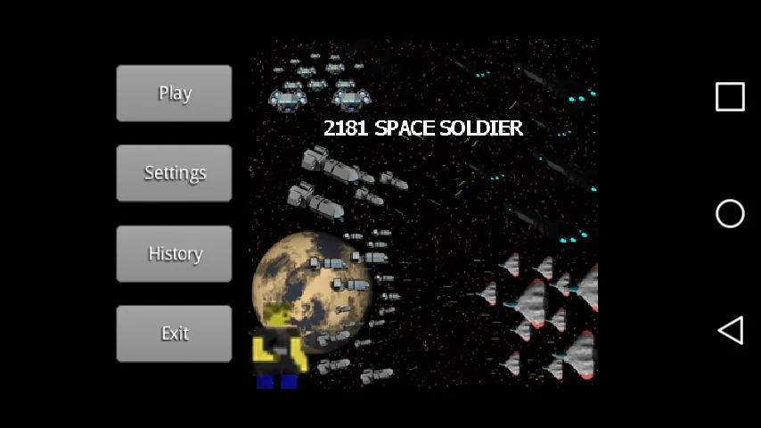 Space Soldier 2181 | Indus Appstore | Screenshot