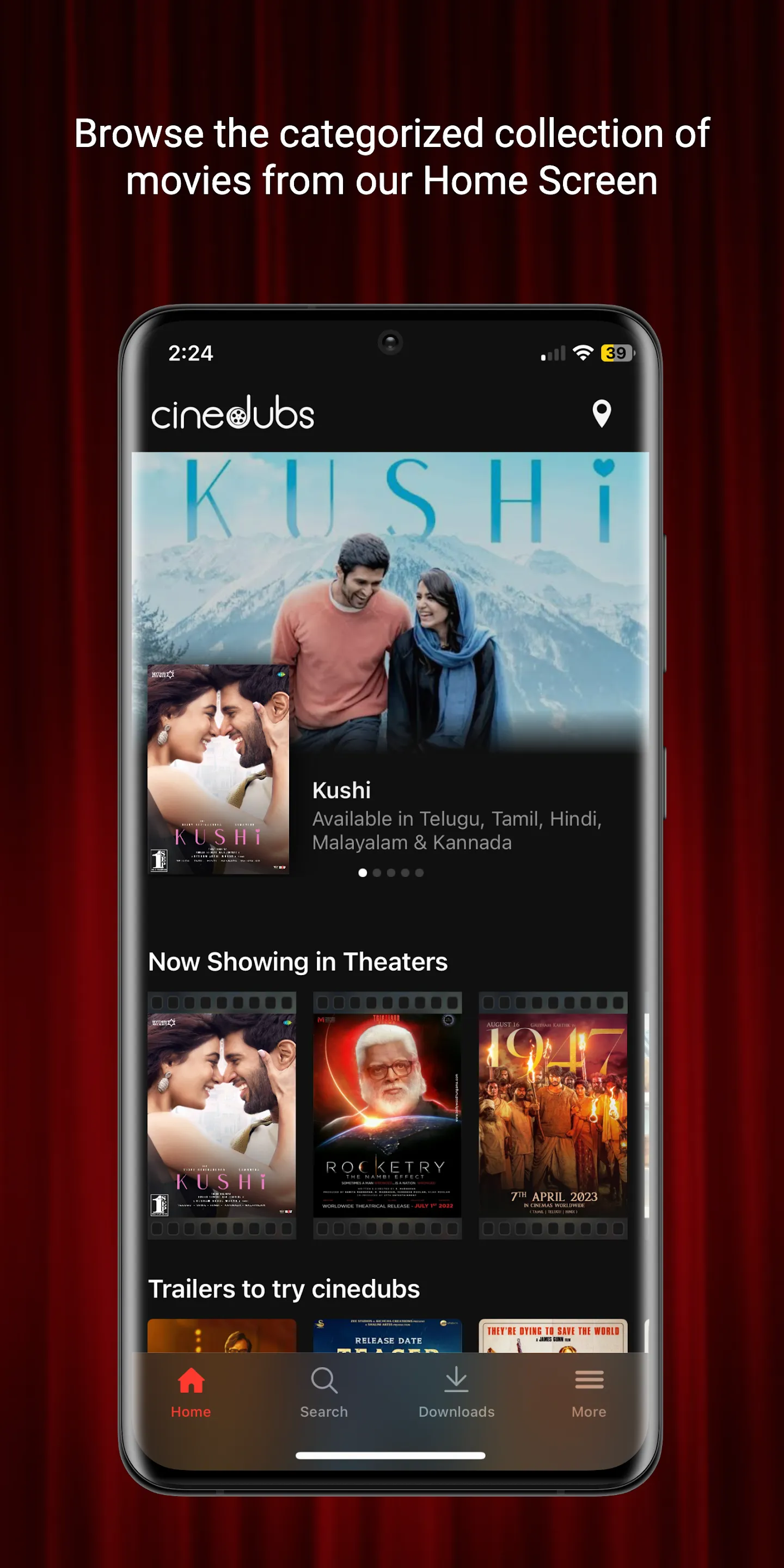 cinedubs | Indus Appstore | Screenshot
