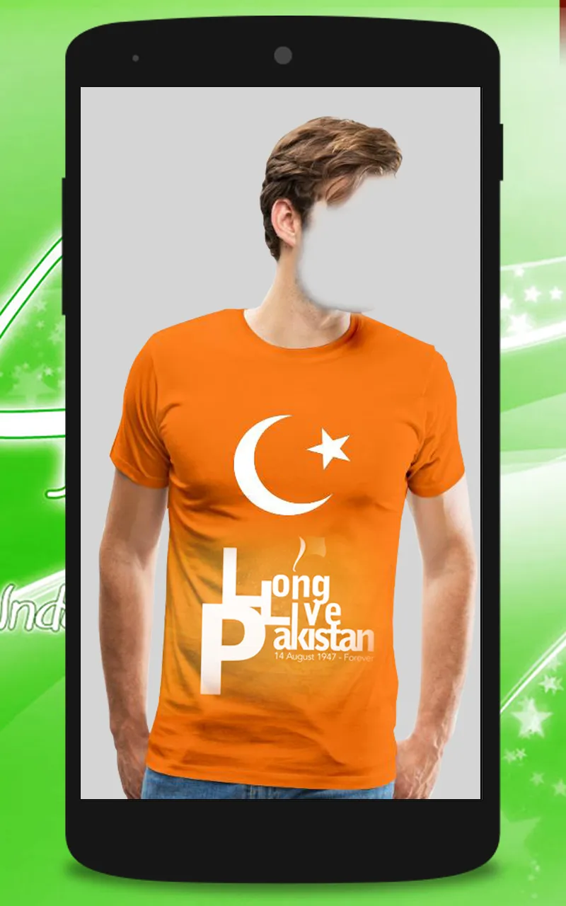 Pak Flag Shirt Photo Editor | Indus Appstore | Screenshot