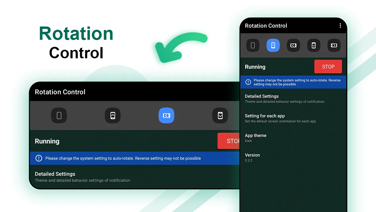 Rotation Control | Indus Appstore | Screenshot