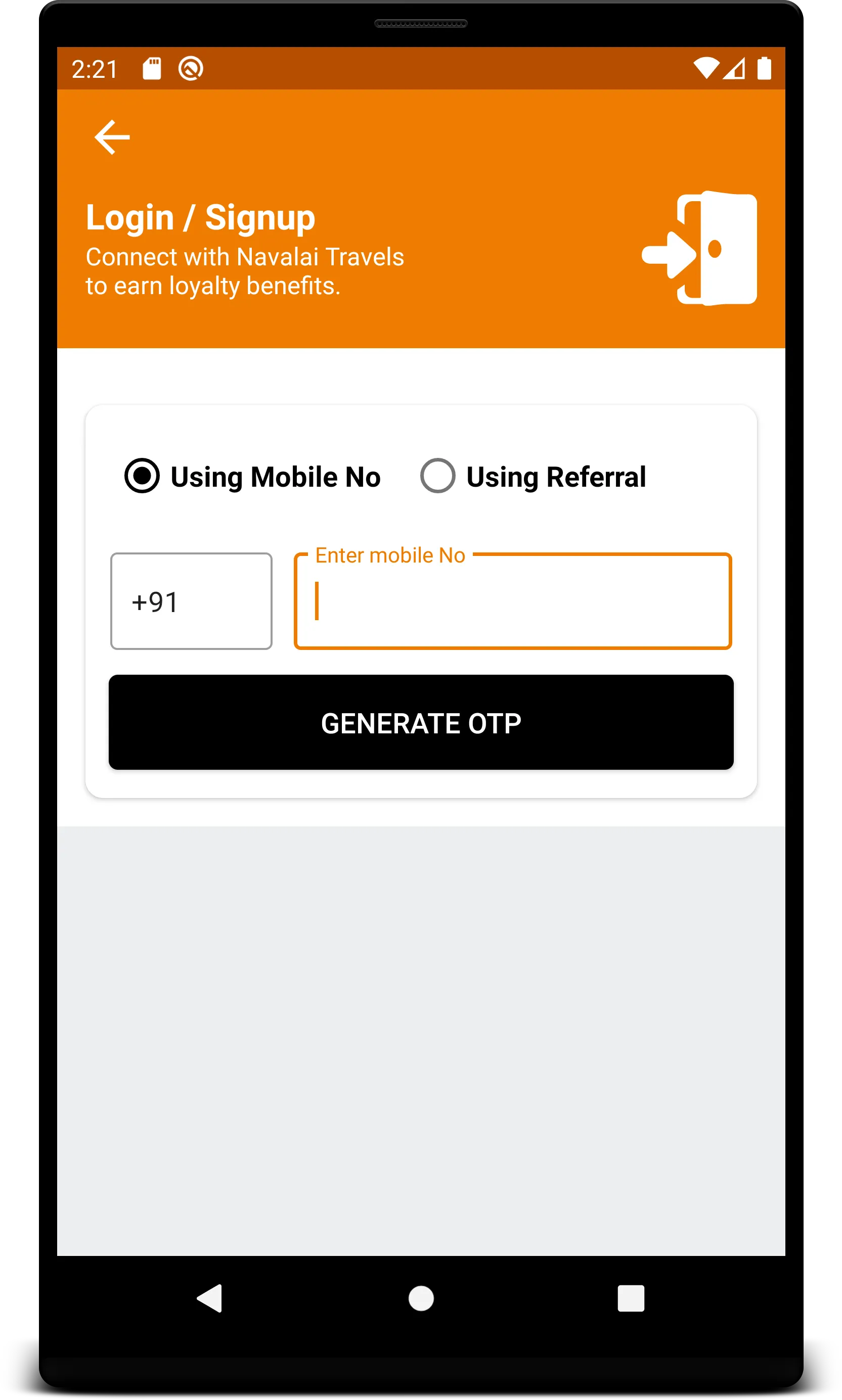 Navalai Travels | Indus Appstore | Screenshot