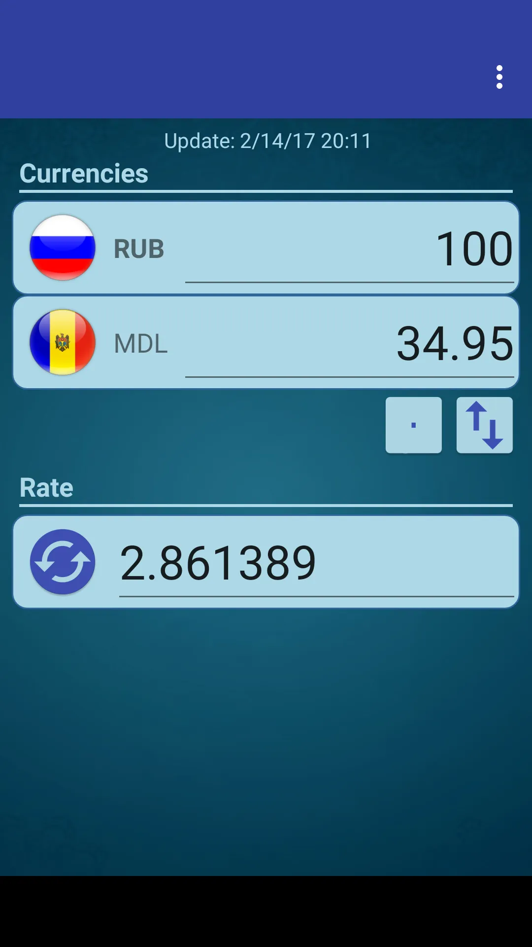 Russian Ruble x Moldovan Leu | Indus Appstore | Screenshot