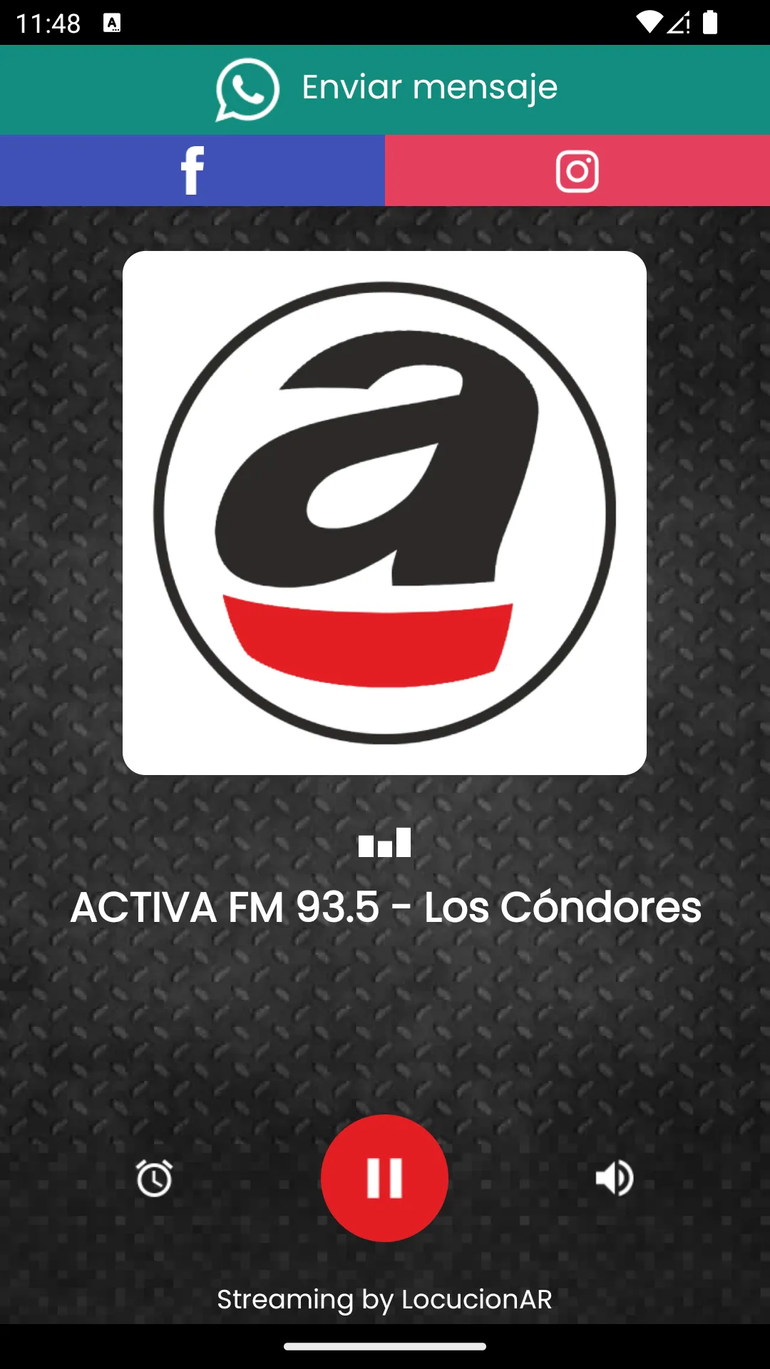 ACTIVA FM 93.5 - Los Cóndores | Indus Appstore | Screenshot