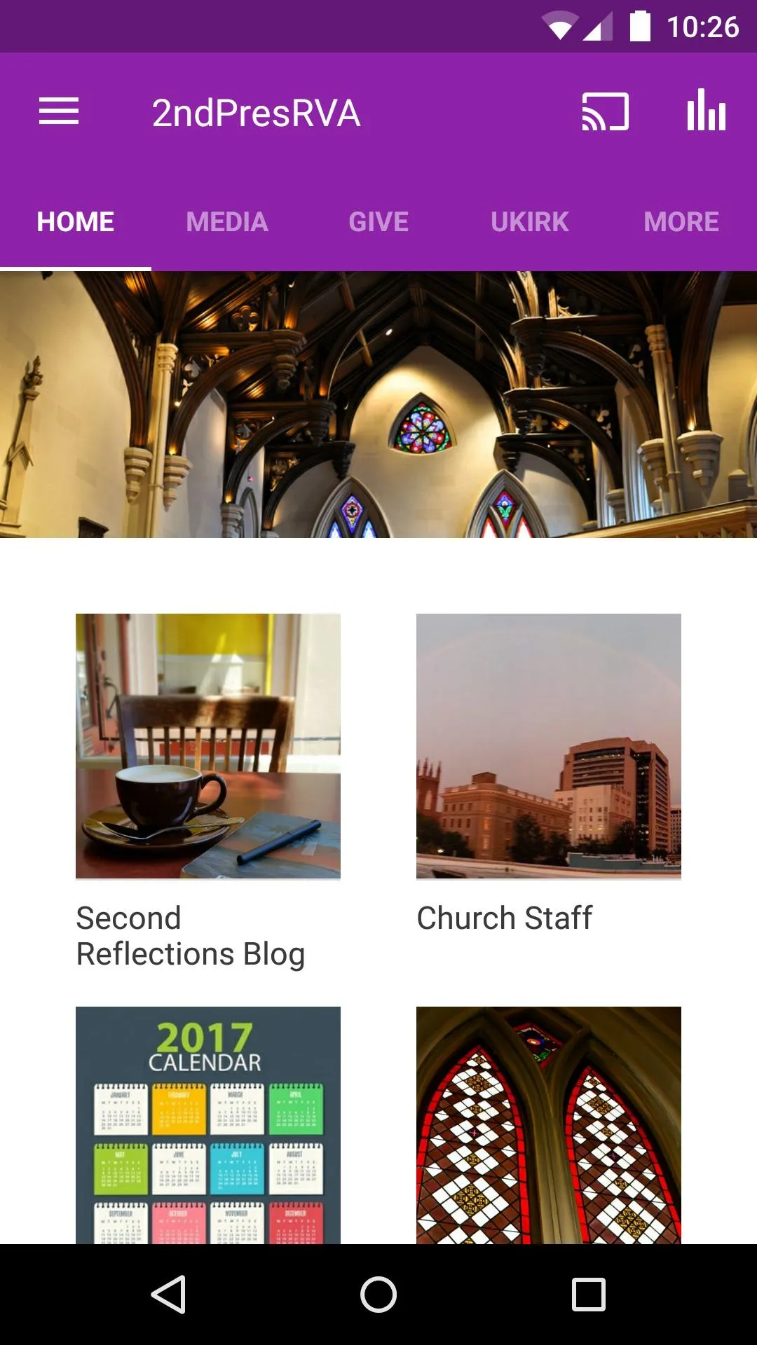 Second Presbyterian Church RVA | Indus Appstore | Screenshot