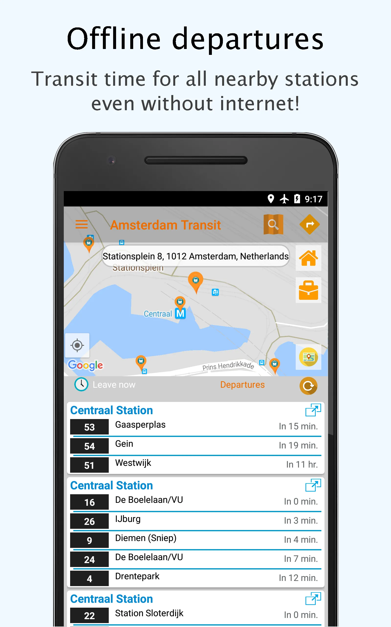 Amsterdam Transit Offline/Live | Indus Appstore | Screenshot