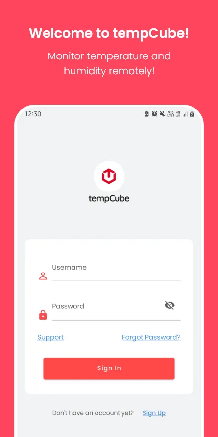 tempCube - Temperature Monitor | Indus Appstore | Screenshot