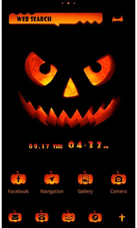 Funny Theme-Jack O' Lantern- | Indus Appstore | Screenshot