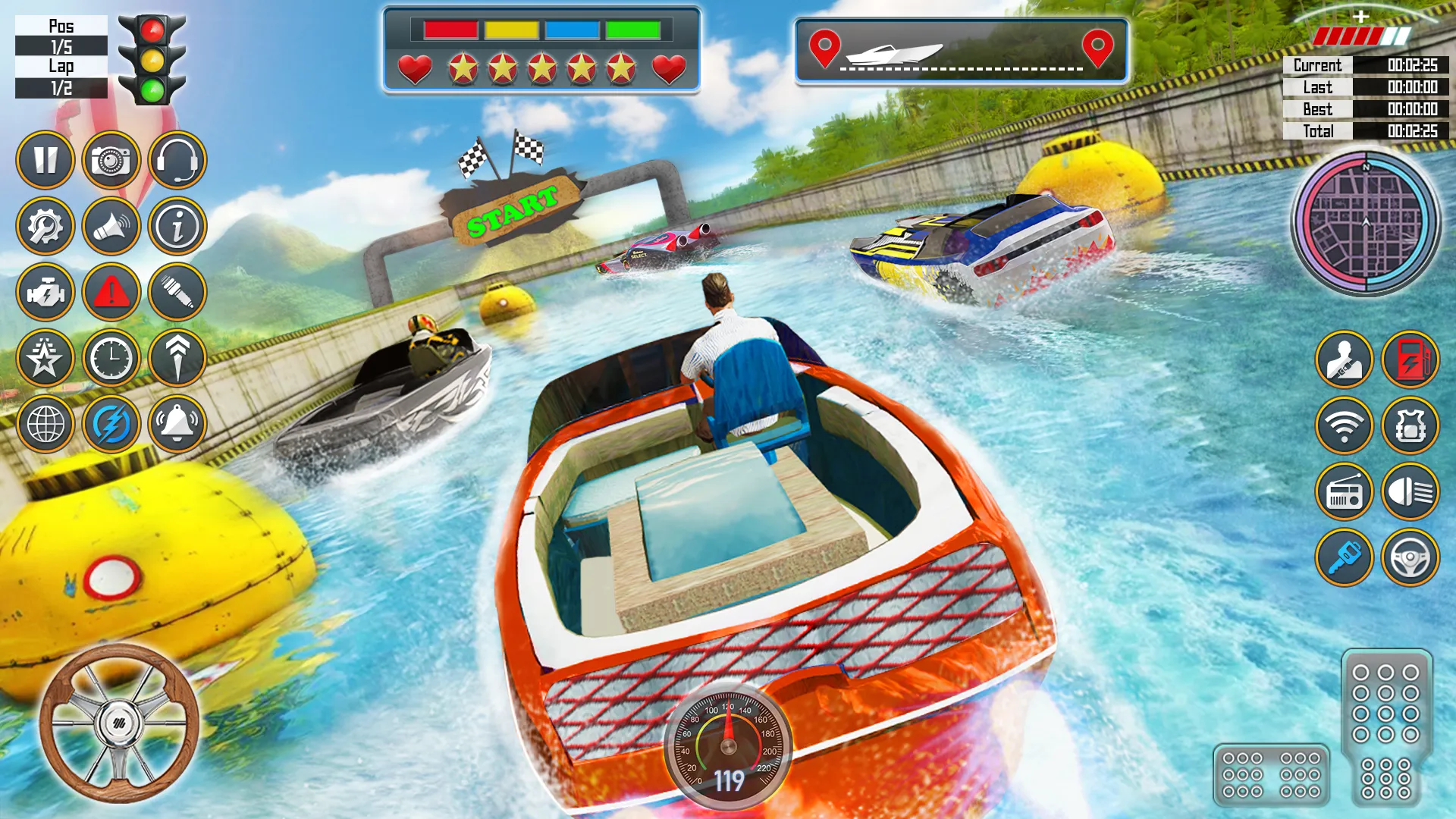 Speed Boat Racing: Boat games | Indus Appstore | Screenshot