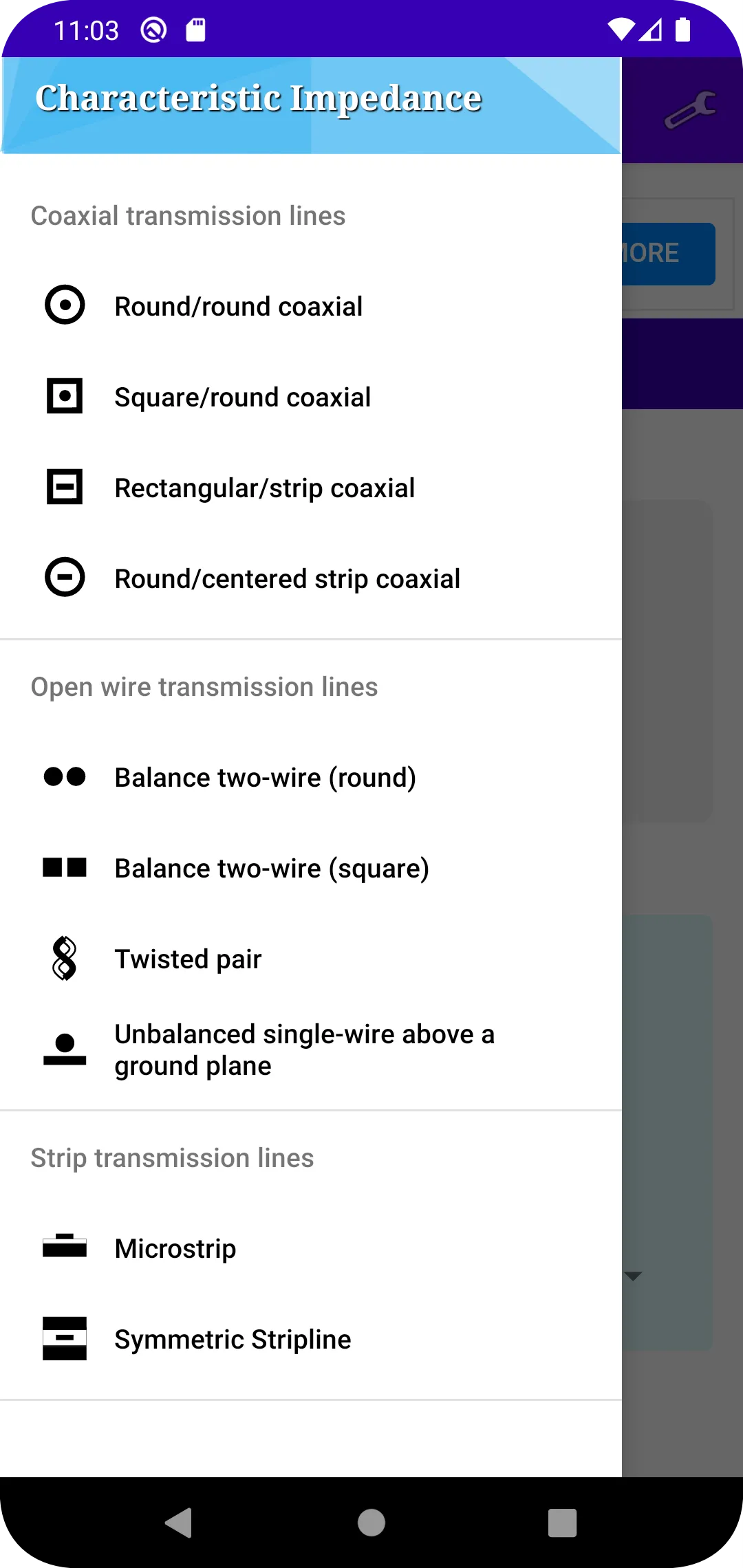 Characteristic impedance | Indus Appstore | Screenshot