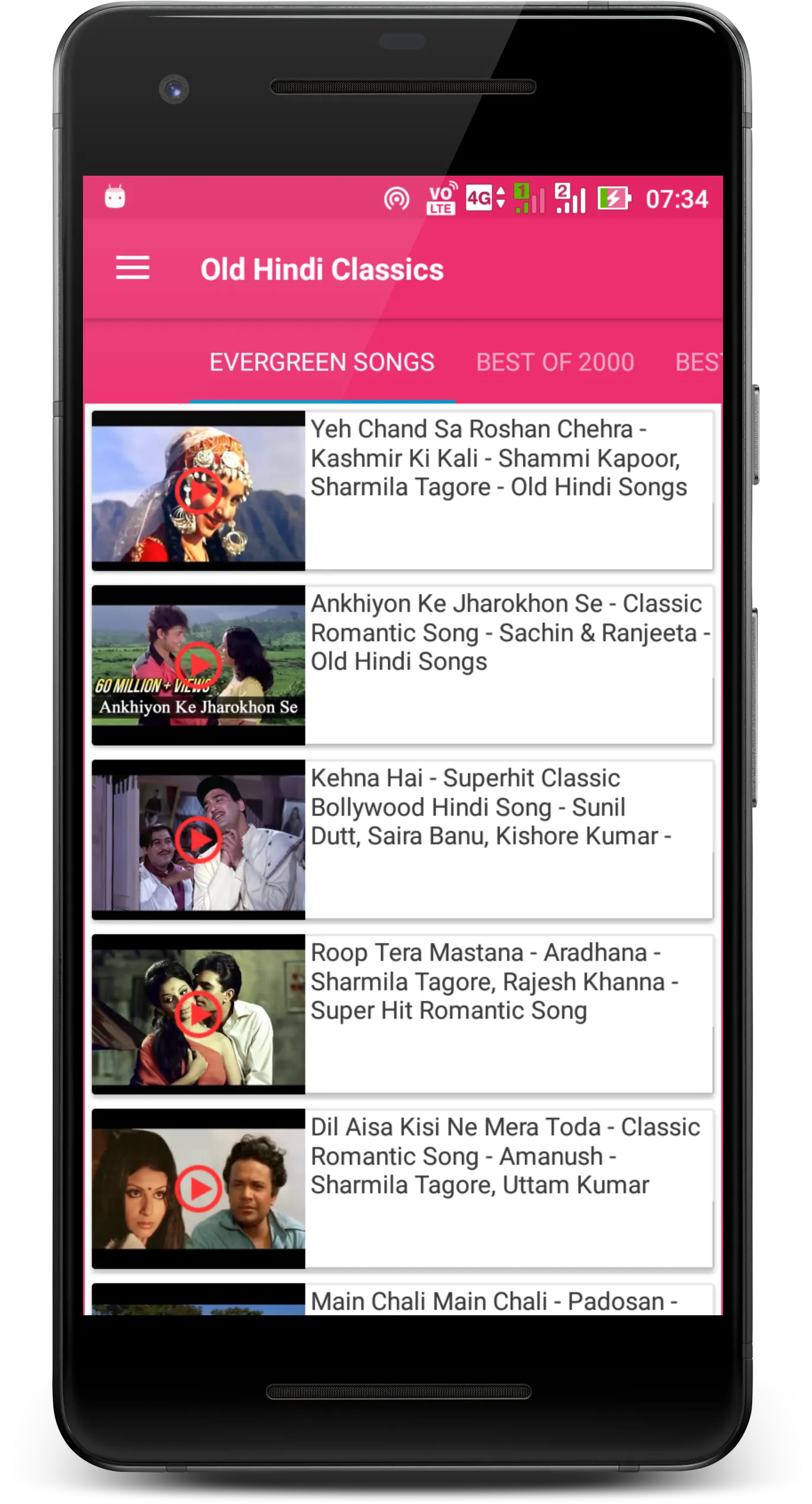 Hindi Old Classic Songs | Indus Appstore | Screenshot