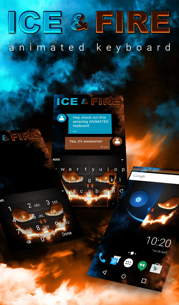 Ice and Fire Wallpaper | Indus Appstore | Screenshot