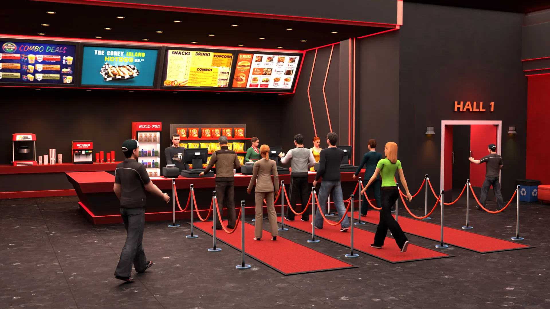 Cinema Movie Theatre Simulator | Indus Appstore | Screenshot