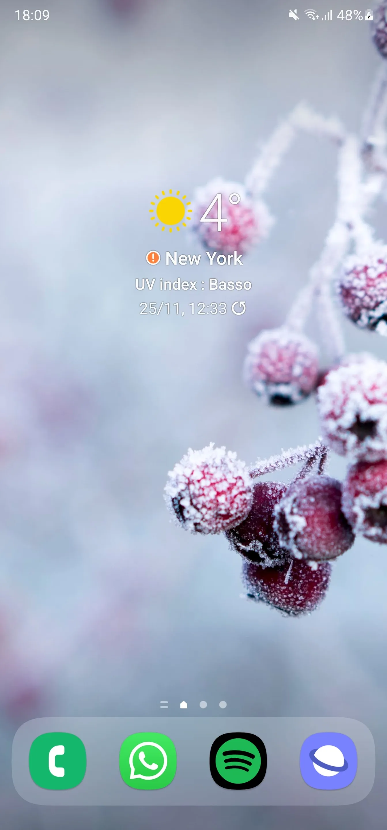 Winter Theme for iWall | Indus Appstore | Screenshot