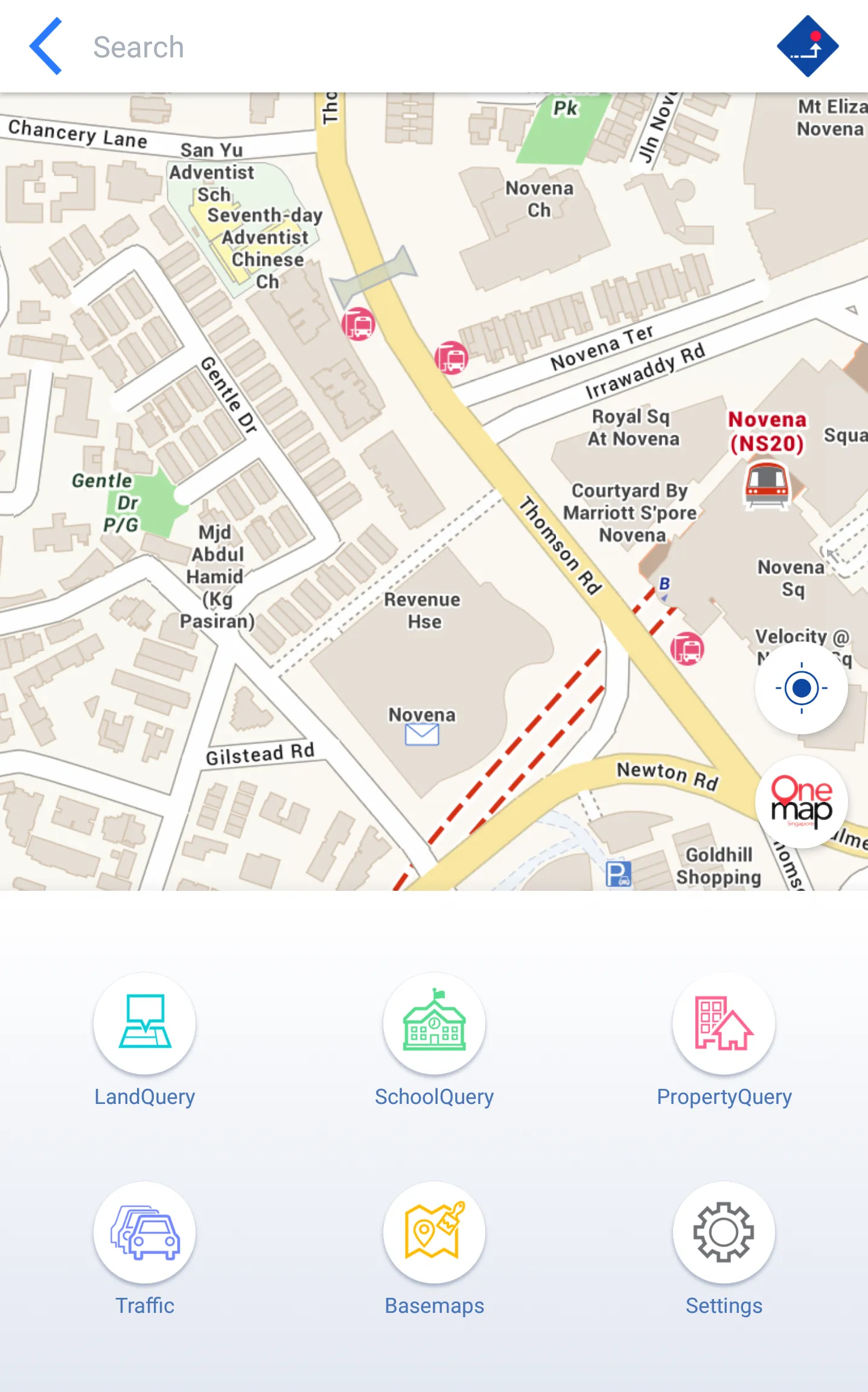 OneMap | Indus Appstore | Screenshot