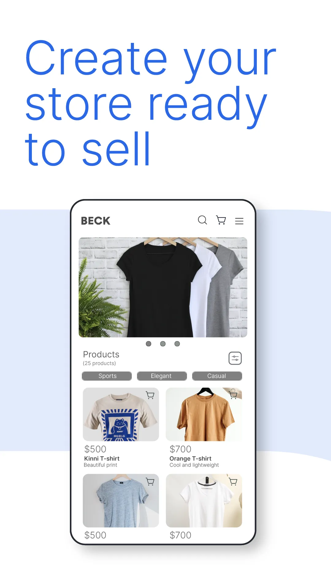 Sumer:Create your online store | Indus Appstore | Screenshot