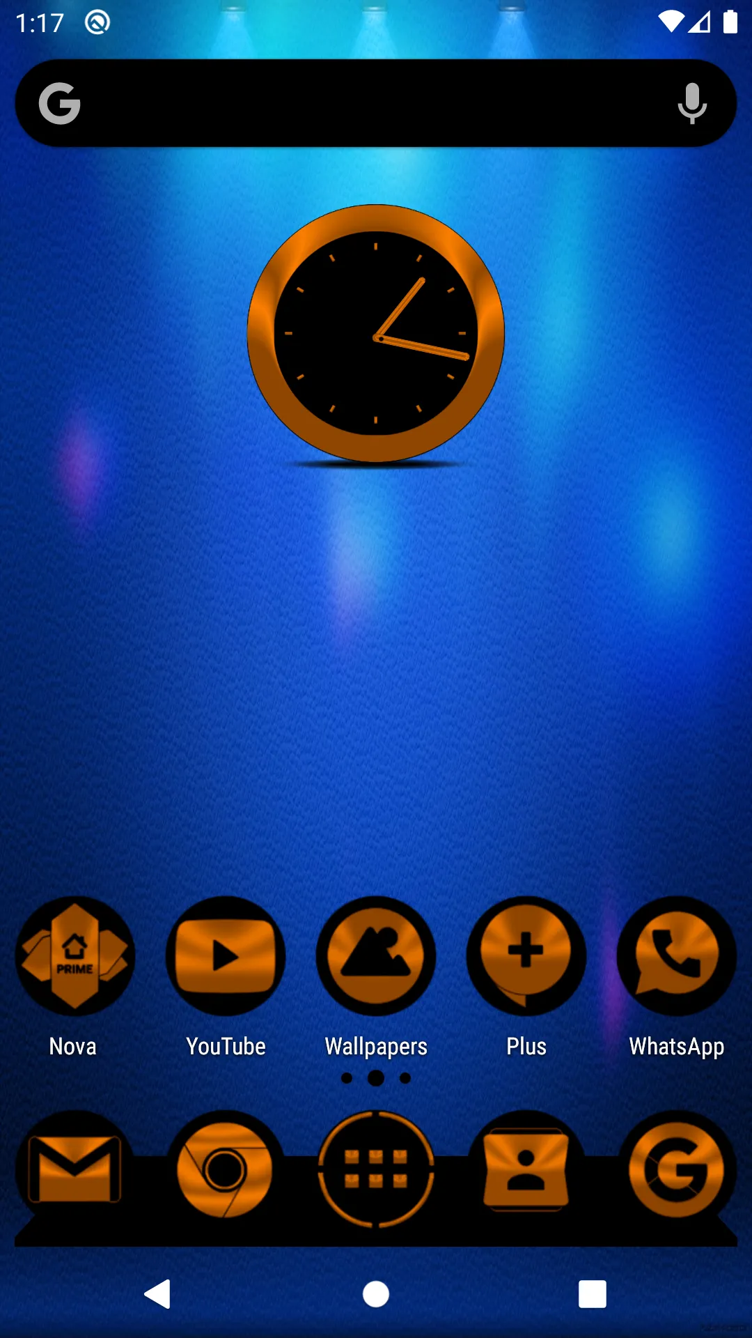 Oreo Orange Icon Pack | Indus Appstore | Screenshot