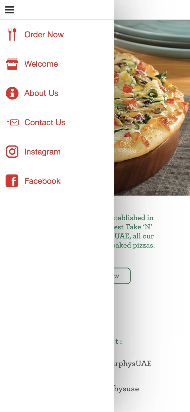 Papa Murphy's Pizza UAE | Indus Appstore | Screenshot