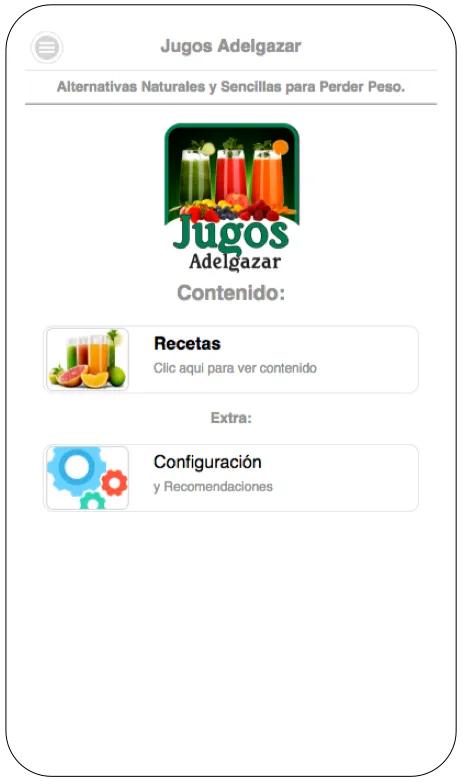 Jugos para Adelgazar | Indus Appstore | Screenshot