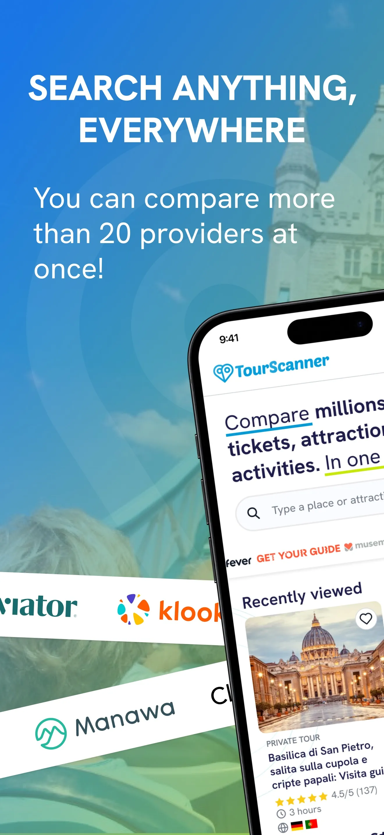 TourScanner: Compare Tours | Indus Appstore | Screenshot