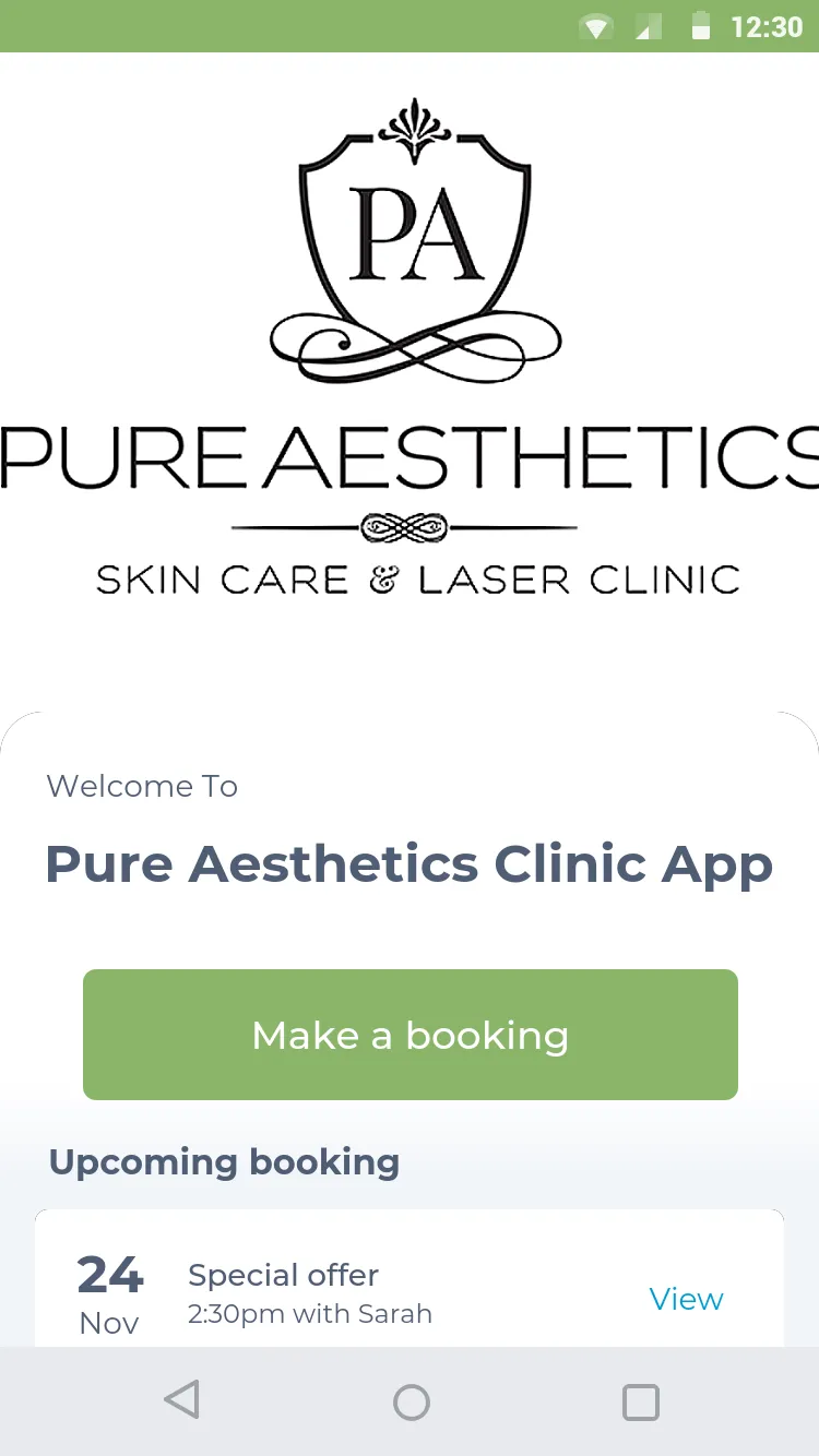 Pure Aesthetics Clinic | Indus Appstore | Screenshot