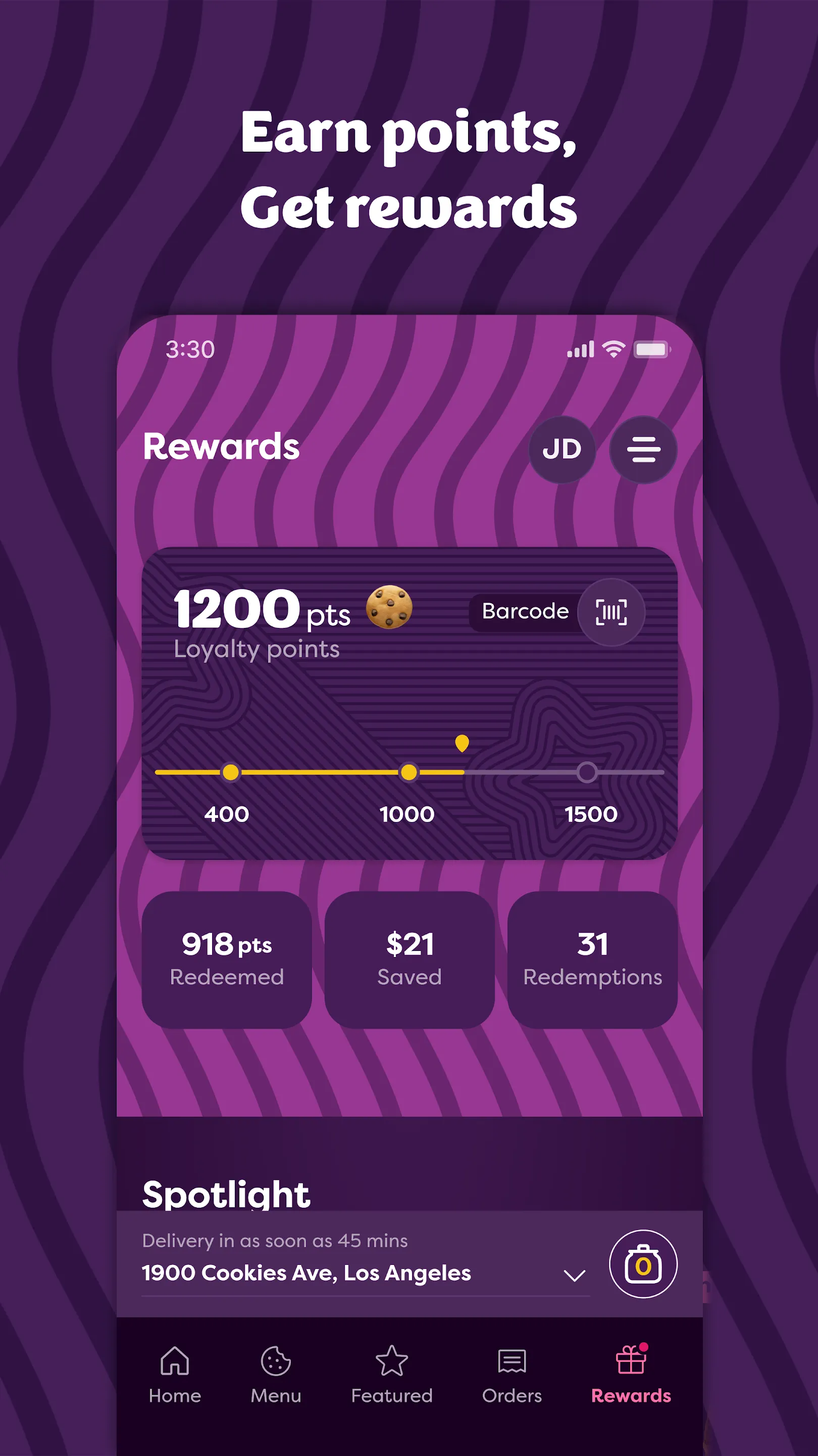 Insomnia Cookies | Indus Appstore | Screenshot