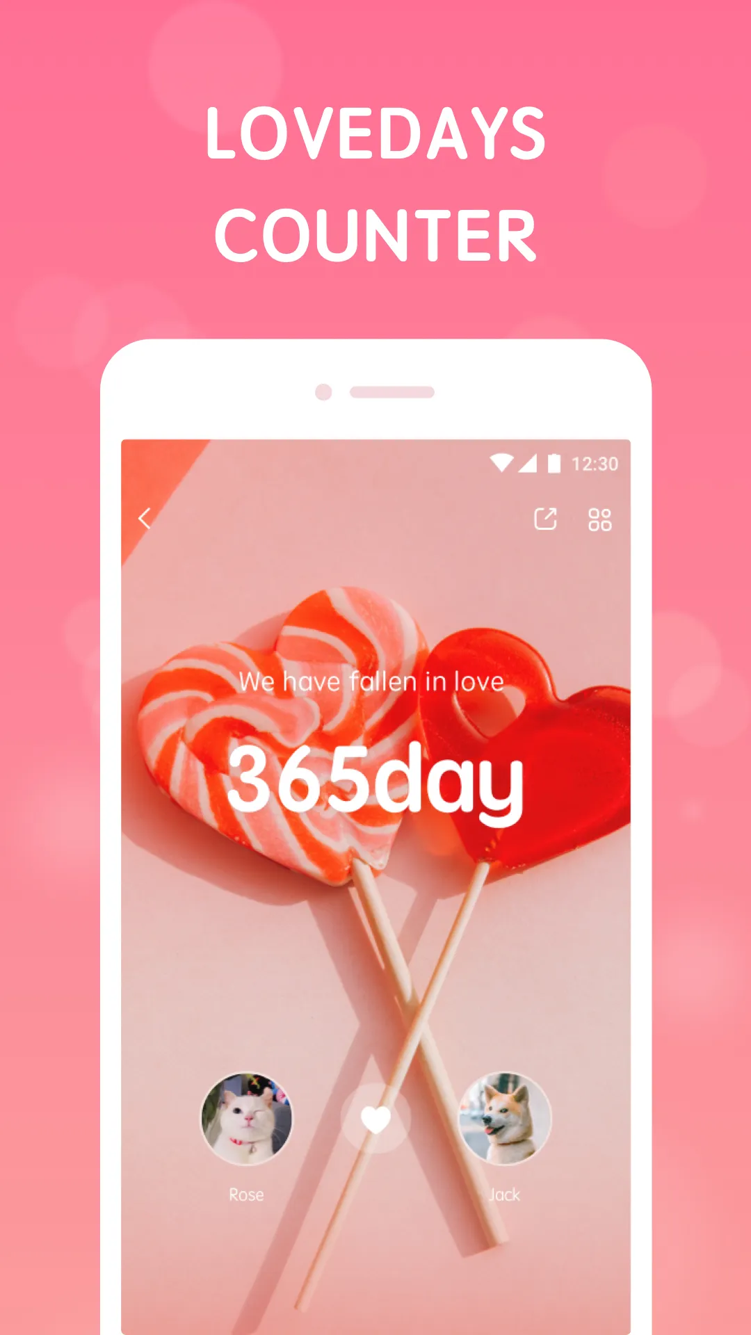 Love Days Counter - Calendar | Indus Appstore | Screenshot