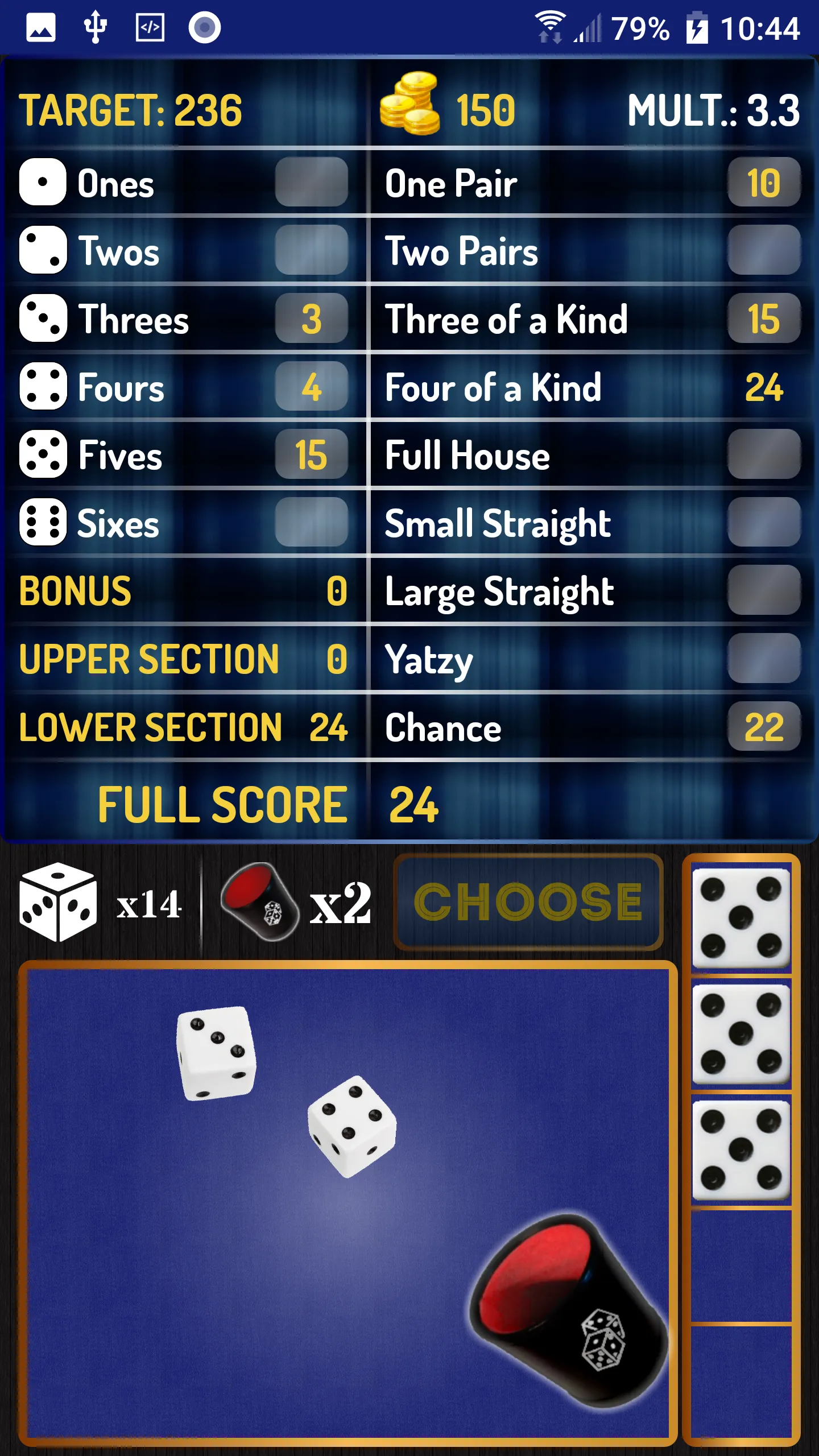 Dice Poker | Indus Appstore | Screenshot