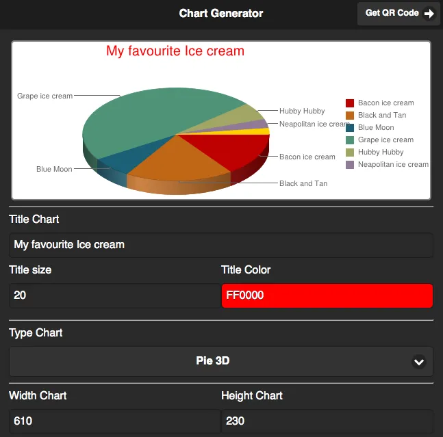 Chart & QR Code Generator | Indus Appstore | Screenshot