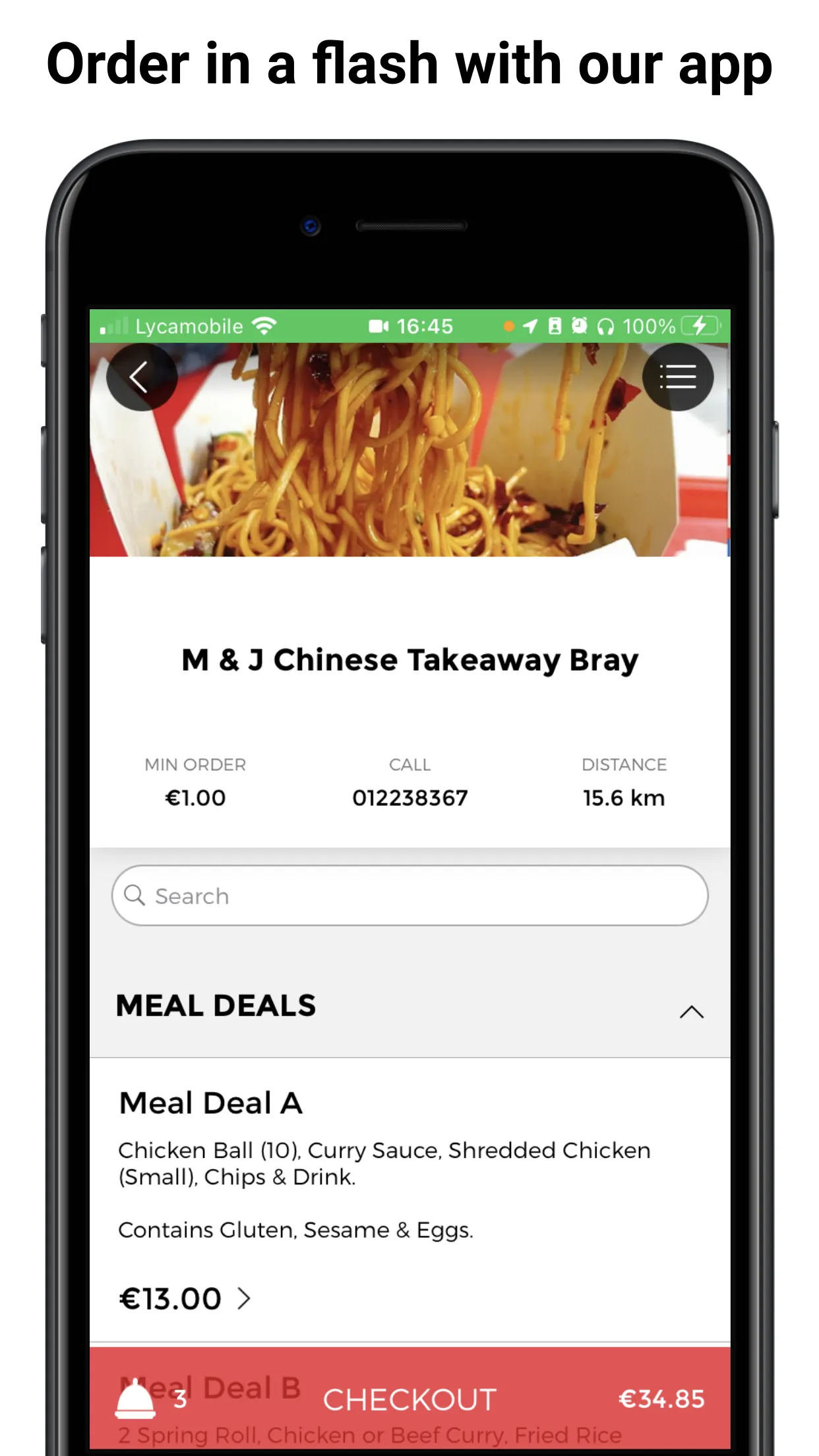 M & J Chinese Takeaway Bray | Indus Appstore | Screenshot